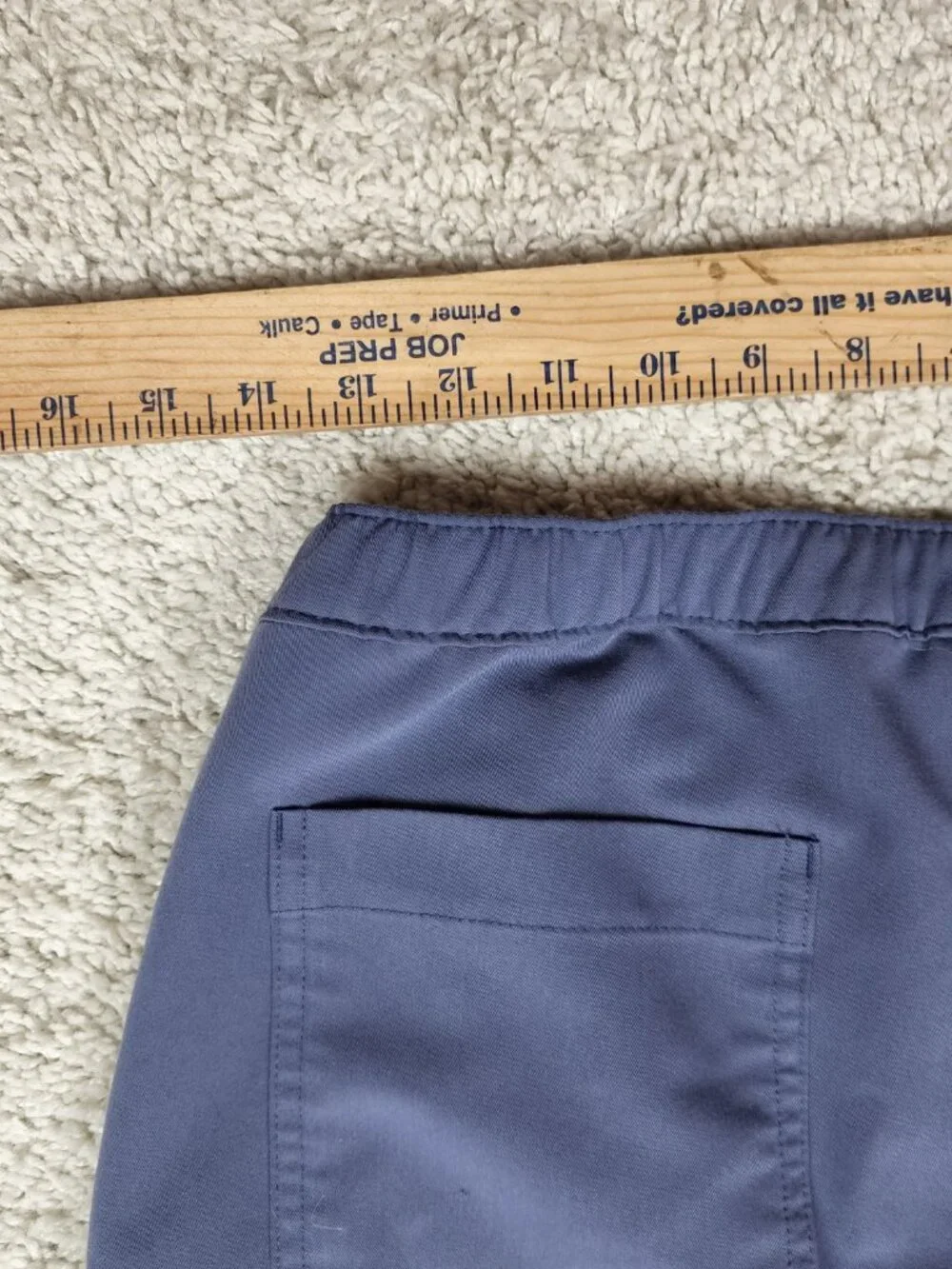 FIGS Mens Scrub Jogger Size Small Grey Blue Loose Tapered Jogger USA Casual fit